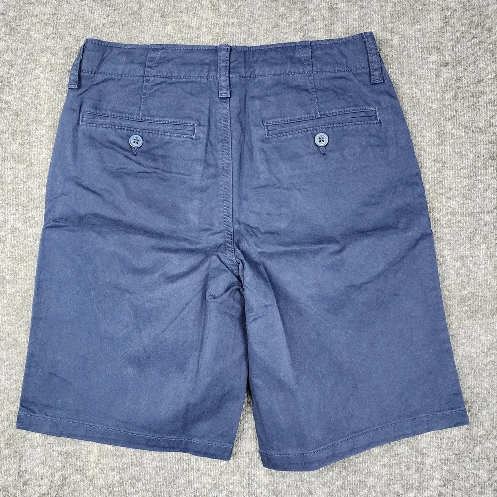 Gap Kids Chino Shorts Boys 14‎ Slim Tapestry Navy Blue New With Tags 738577-01